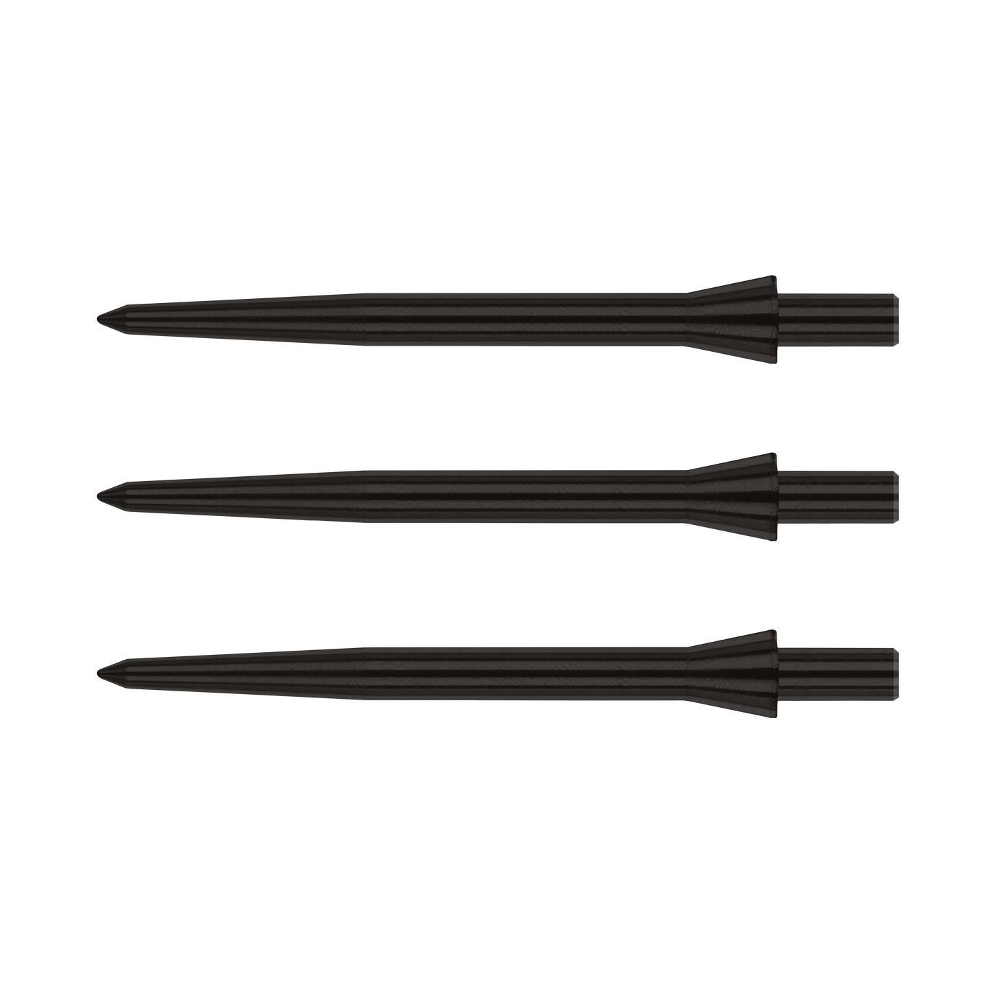 RedDragon Raptor Plain Points - Schwarz - 28 mm