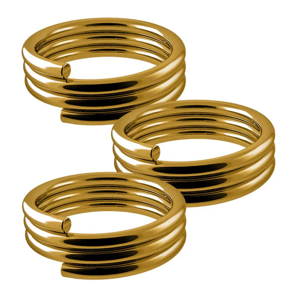 Designa veerringen / asringen voor nylon assen - 60 stuks