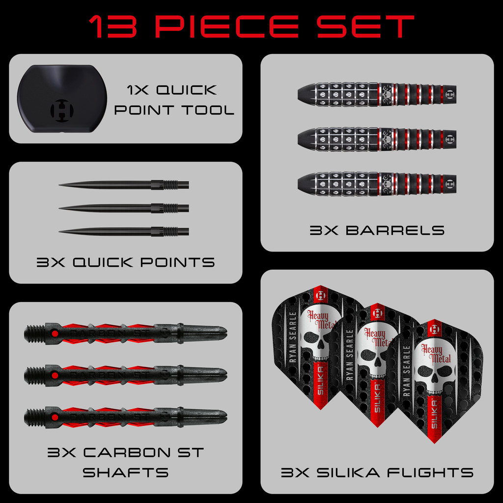 Harrows Ryan Searle Series 3 90% Tungsten Steeldarts