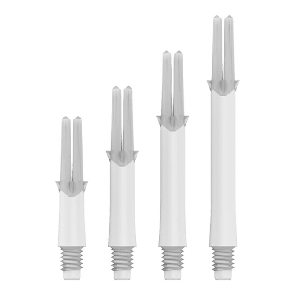 L-stijl vergrendelde rechte schachten - wit