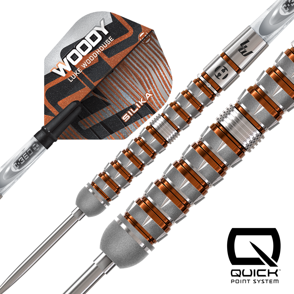 Harrows Luke Woodhouse Series 3 90% Tungsten Steeldarts