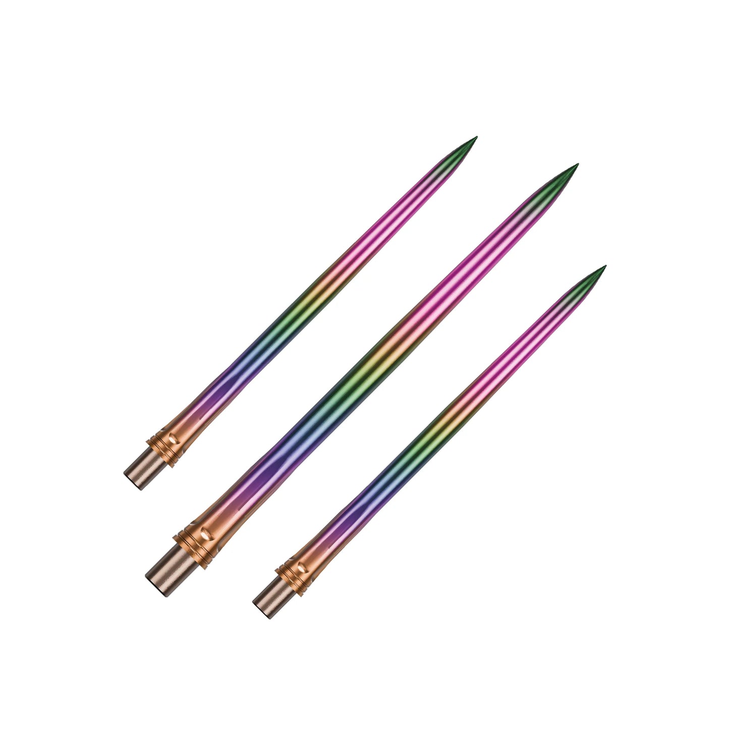 Precise180 Steeldartspitzen - Rainbow - Smooth