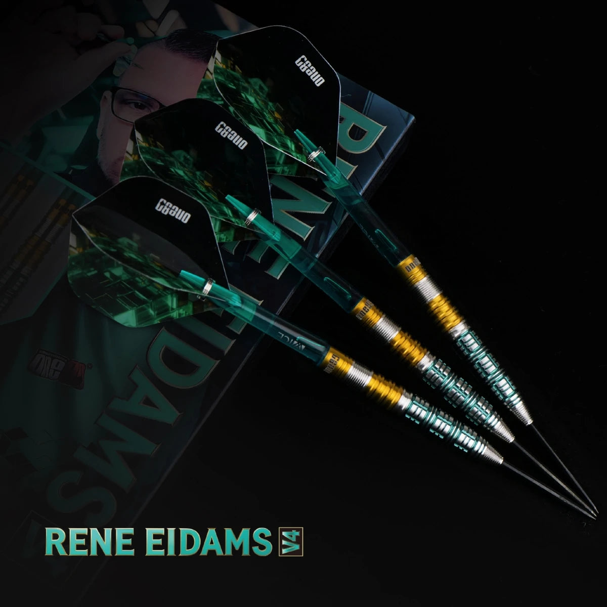 One80 Rene Eidams V4 Signature 90% Tungsten Steeldarts