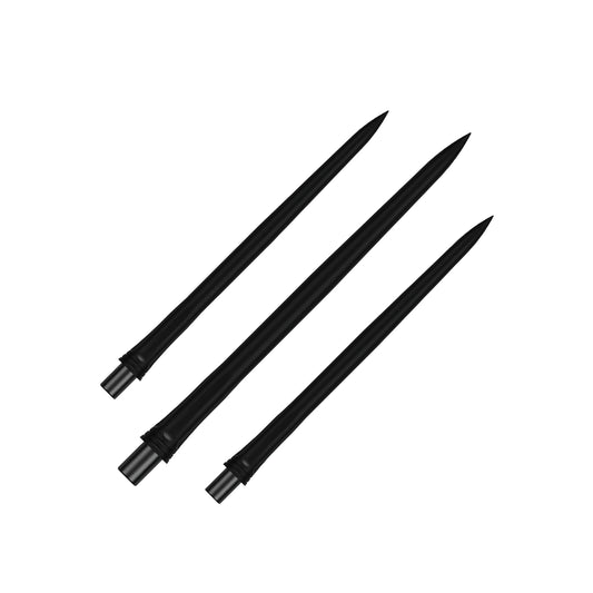 Precise180 Steeldartspitzen - Schwarz - Smooth