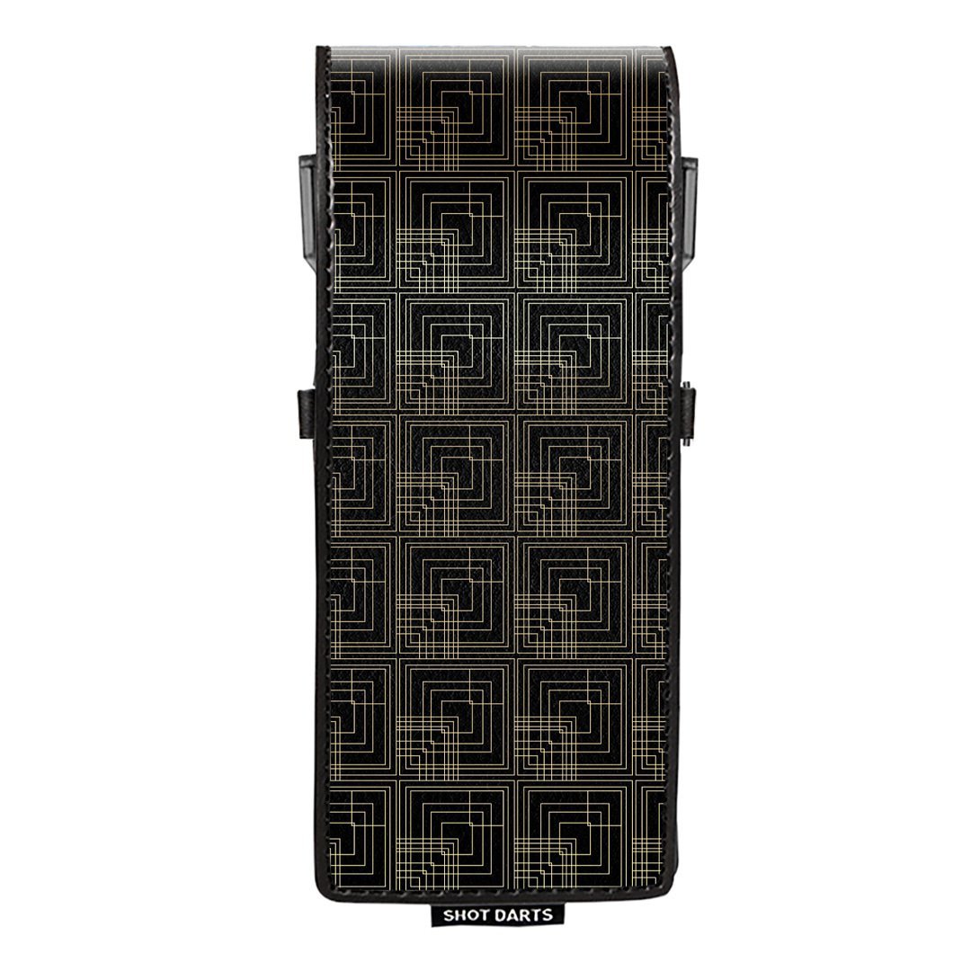 Shot geïnkt Dart Wallet-mozaïek