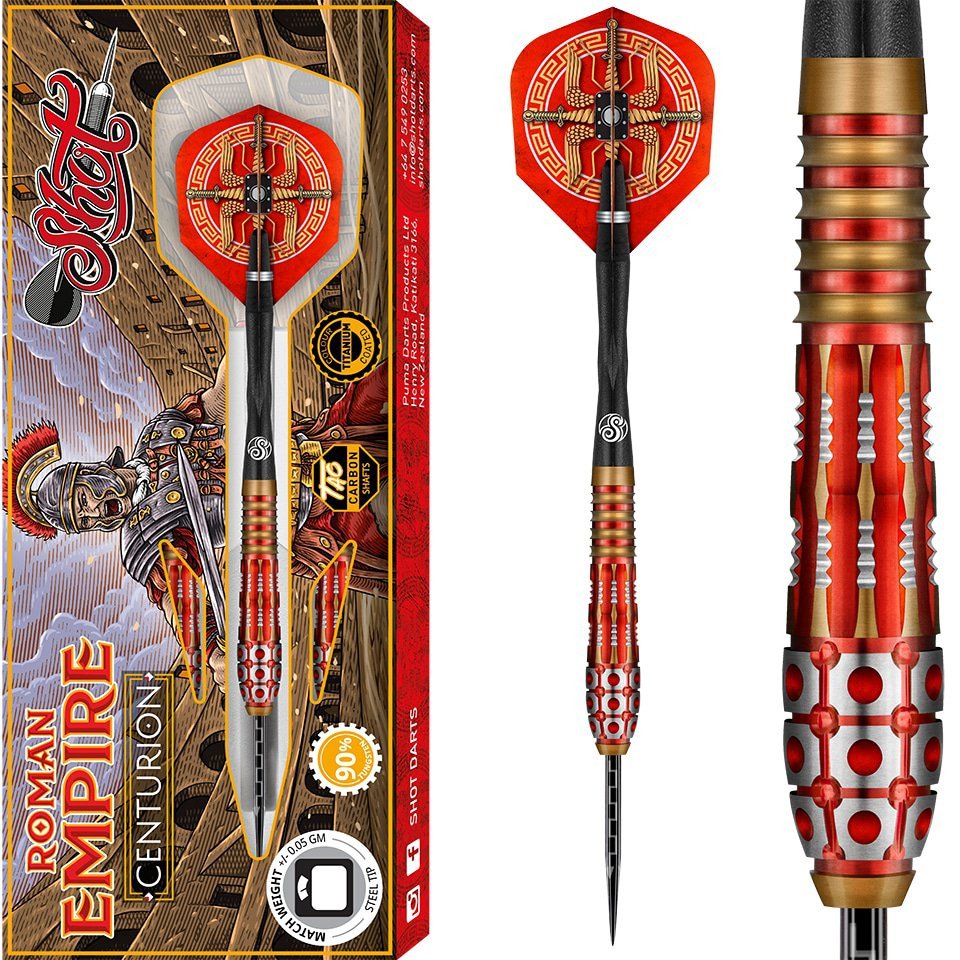 Schoten uit het Romeinse rijk Centurion 90% wolfraamstalen darts