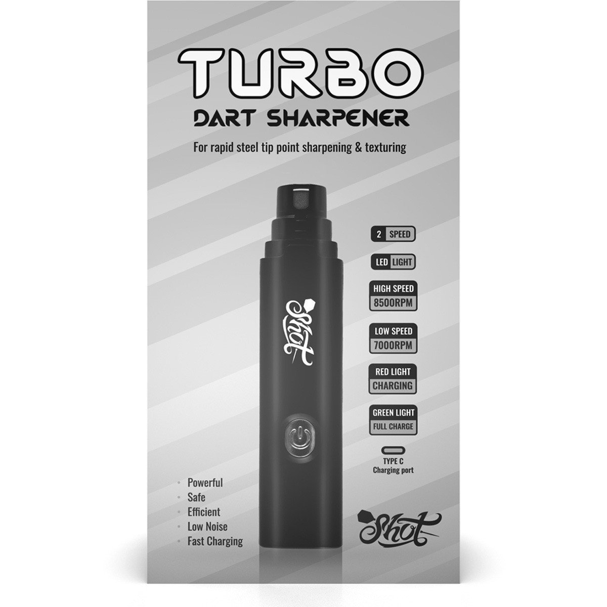 Shot Turbo Dart Sharpener / Schleifstein