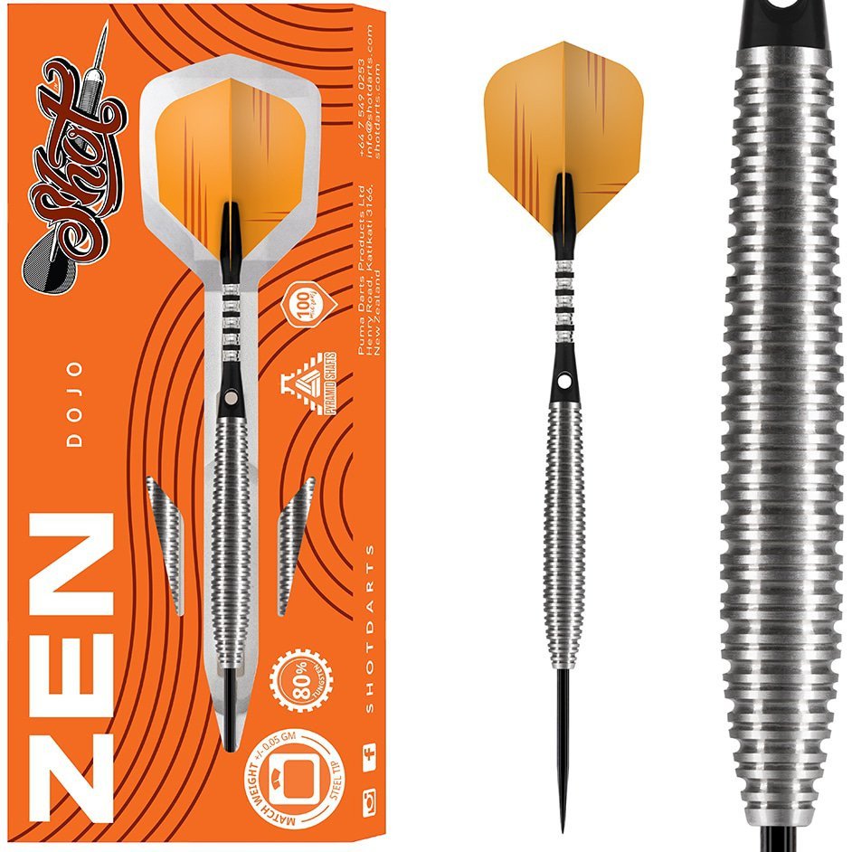 Shot Zen Dojo 80% Tungsten stalen darts