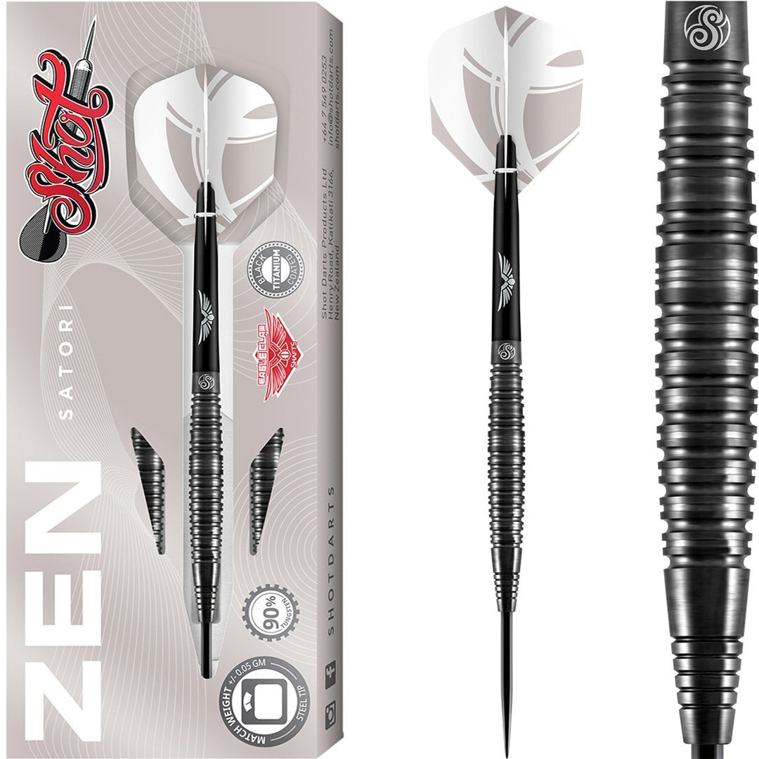 Shot Zen Satori 90% wolfraam stalen darts