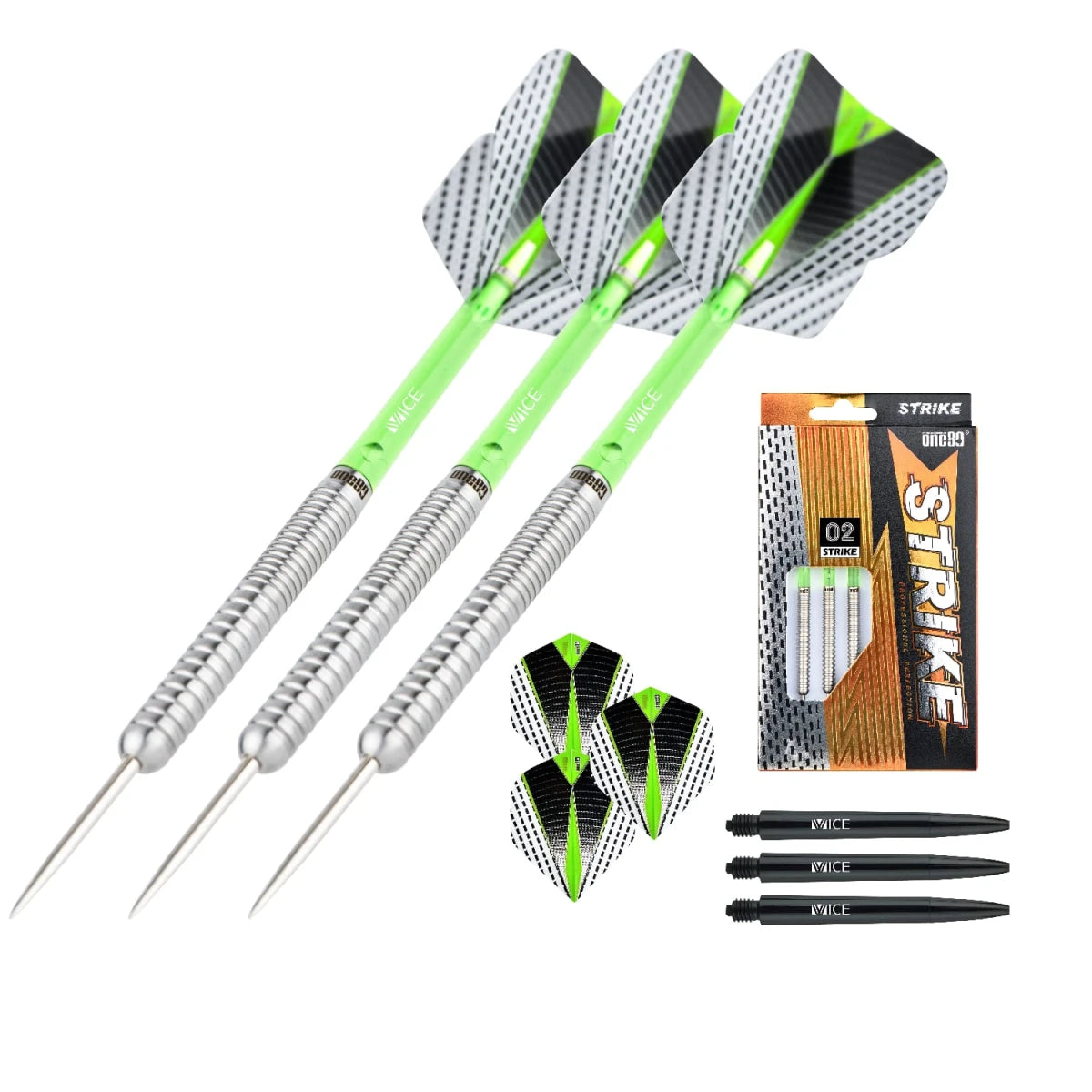 One80 Strike 02 90% Tungsten Steeldarts
