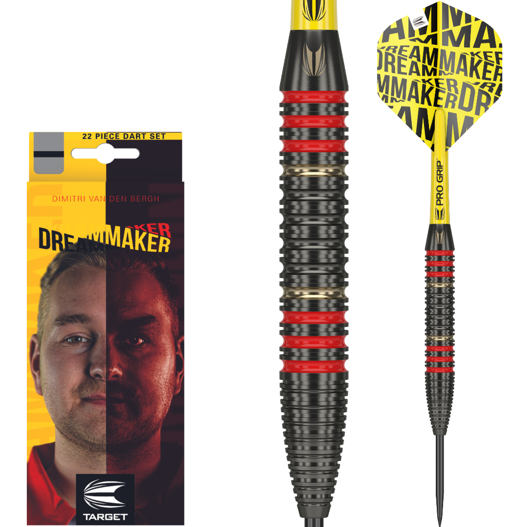 Target Dimitri van den Bergh Brass Steeldarts