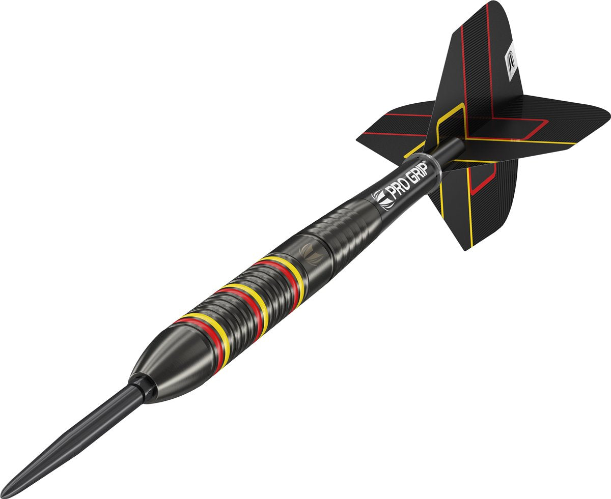 Target Gabriel Clemens Zwart 80% Wolfraam Swiss Point Steeldarts