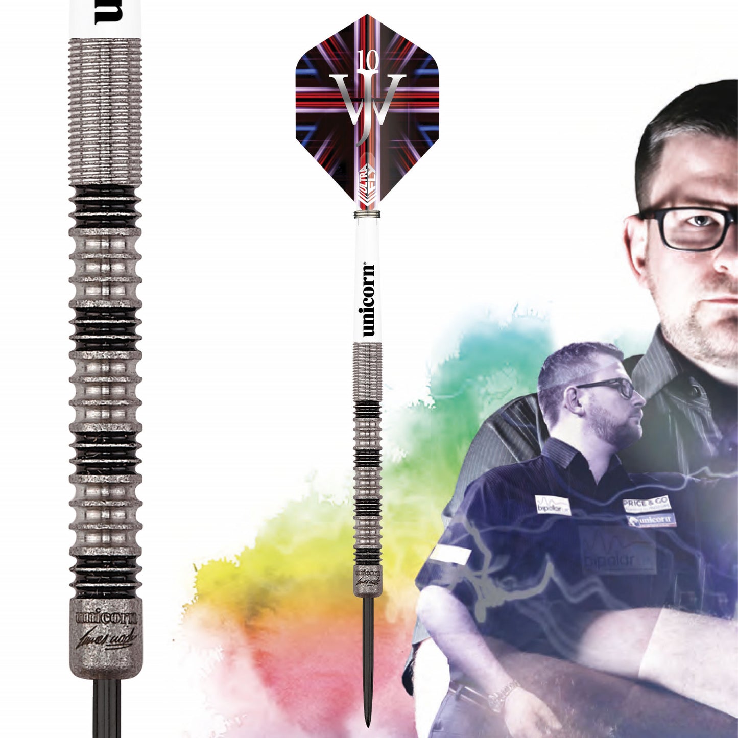 Unicorn Premier James Wade 90% Tungsten Steeldarts