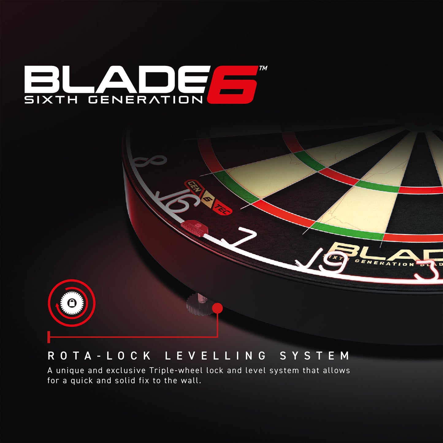 Winmau Blade 6 Steeldartboard