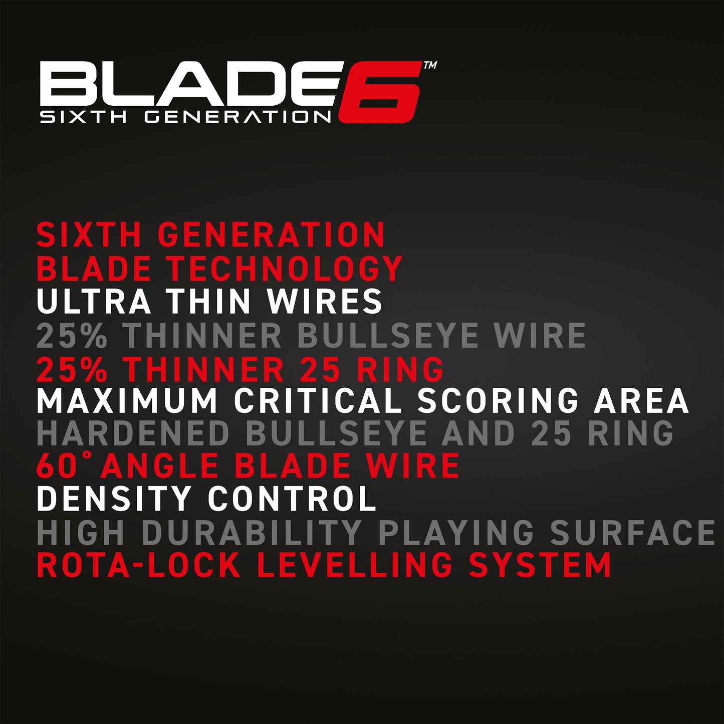 Winmau Blade 6 Steeldartboard