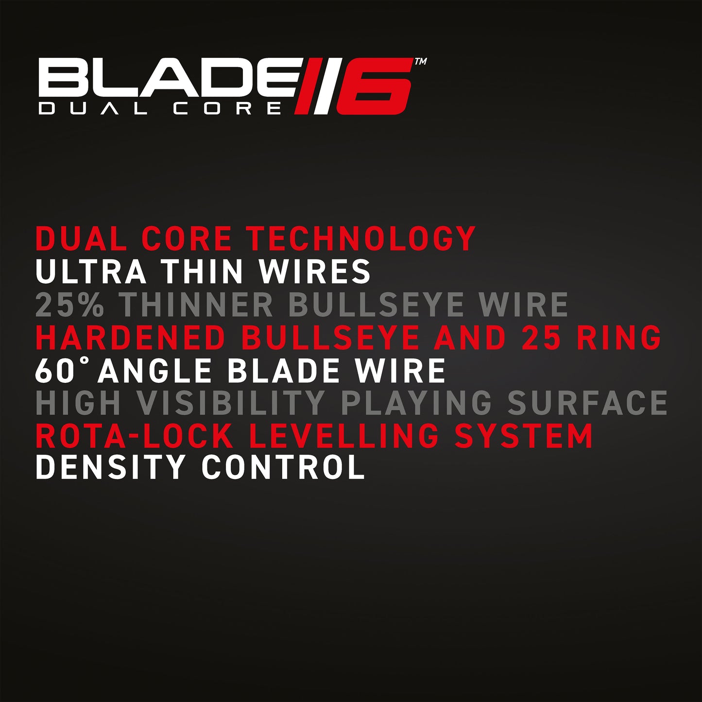 Winmau Blade 6 Dual Core Steeldartboard