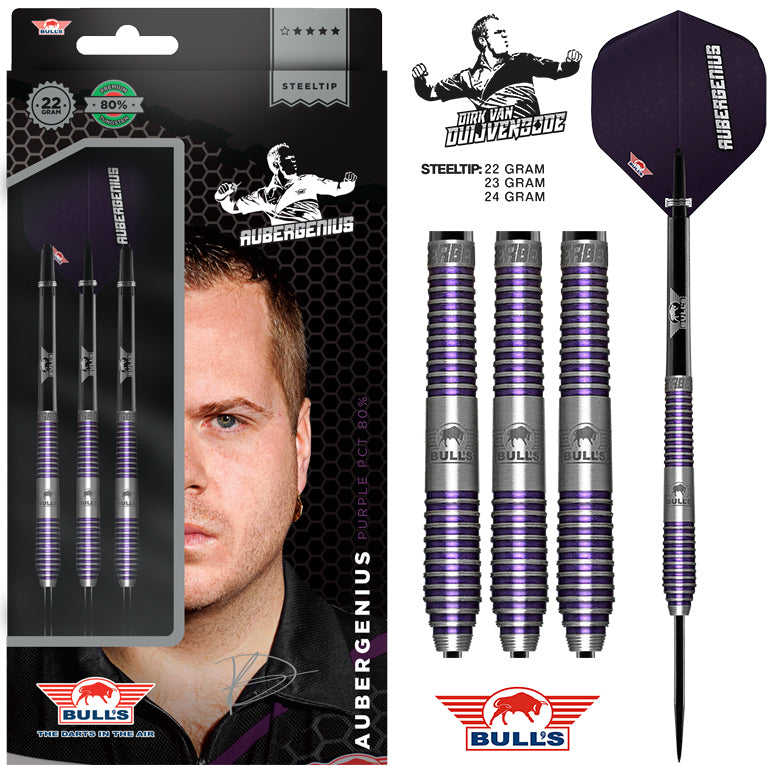 Bull's NL Dirk van Duijvenbode 80% Tungsten stalen darts