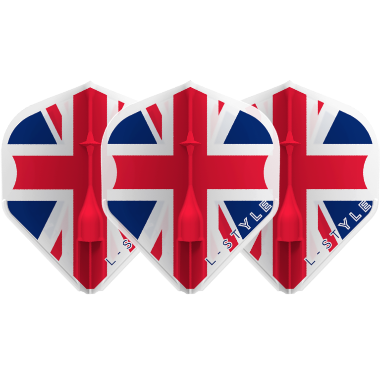 L-stijl Champagne Flight EZ - Union Jack - Standaard