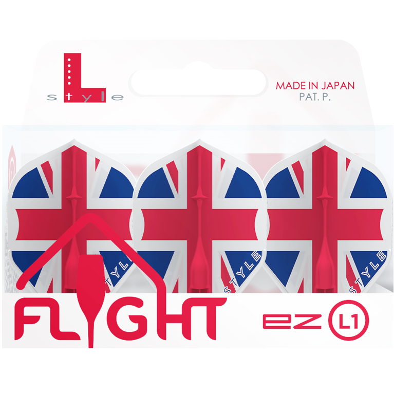 L-stijl Champagne Flight EZ - Union Jack - Standaard