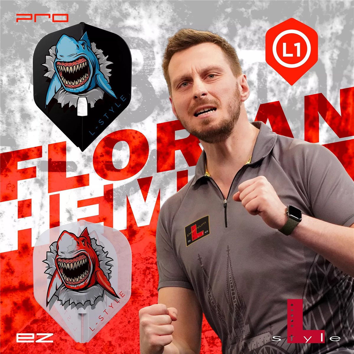 L-stijl Champagne Flight Pro - Florian Hempel - Standaard