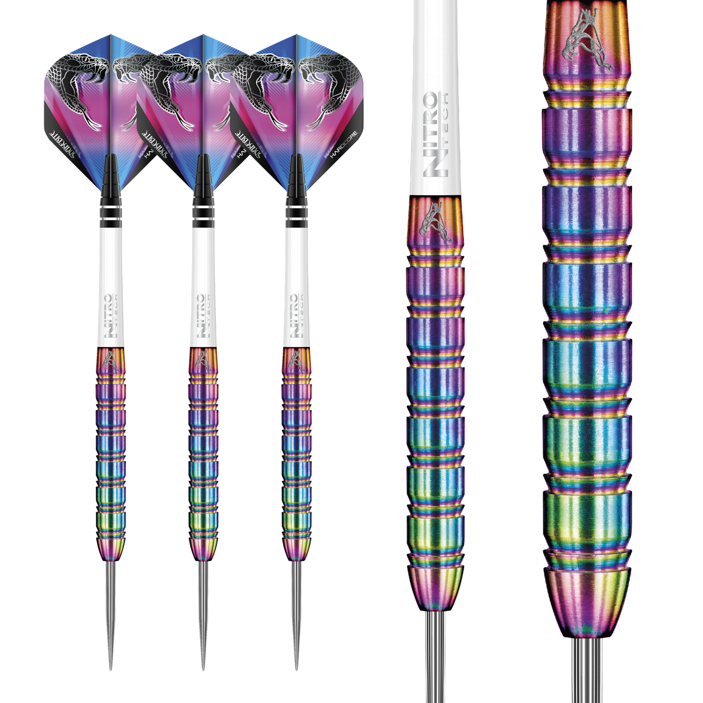 RedDragon Peter Wright Snakebite 1 85% wolfraam stalen darts