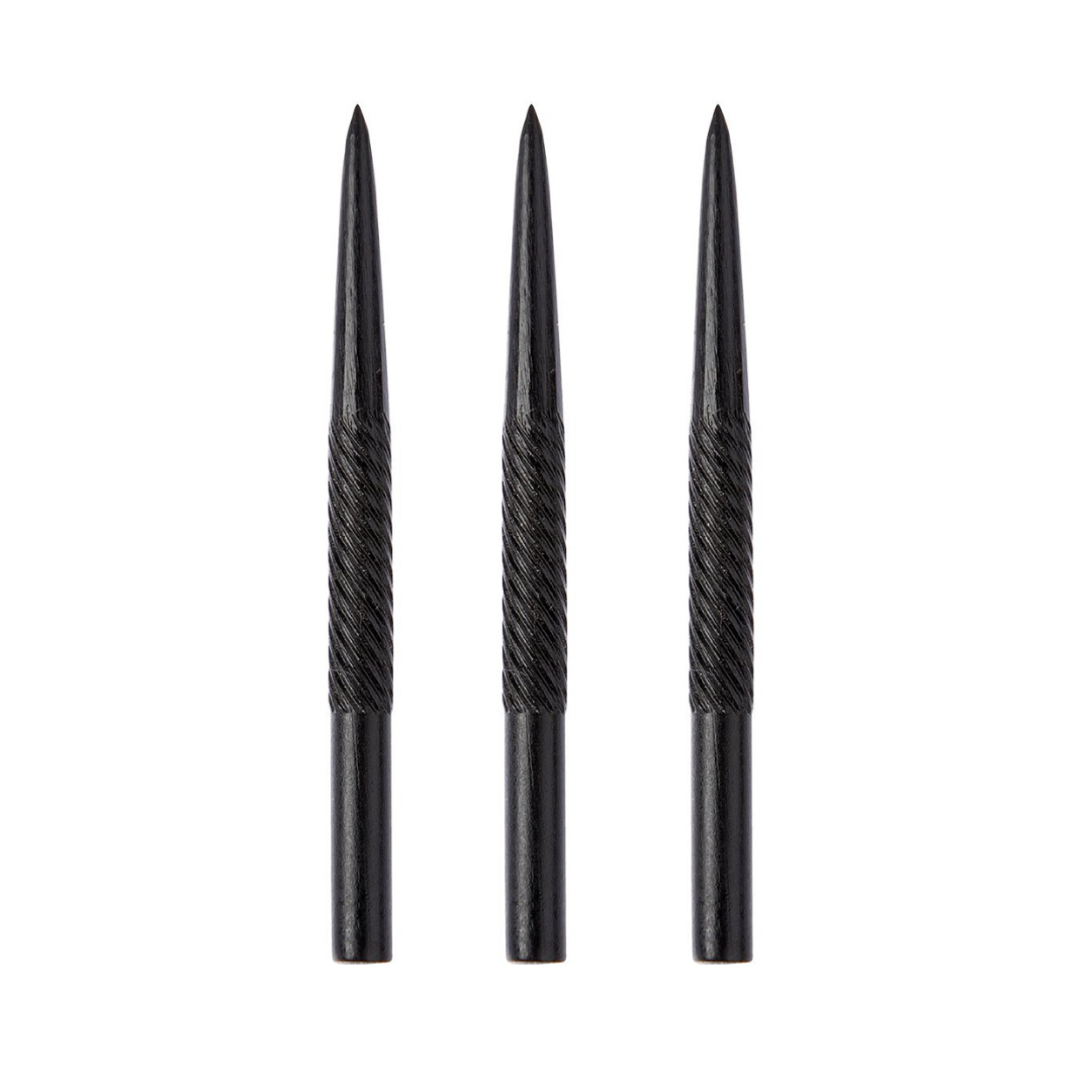 Winmau Spiral Points 32 mm - Schwarz