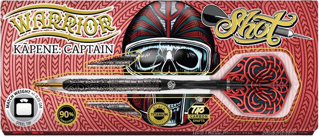 Shot Warrior Kapene 90% Tungsten Steeldarts