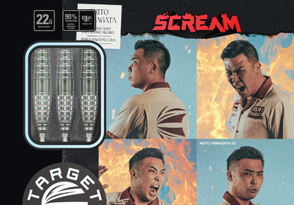 Target Japan Prime Series Akito Yamagata Scream 90% wolfraam Swiss Point stalen darts