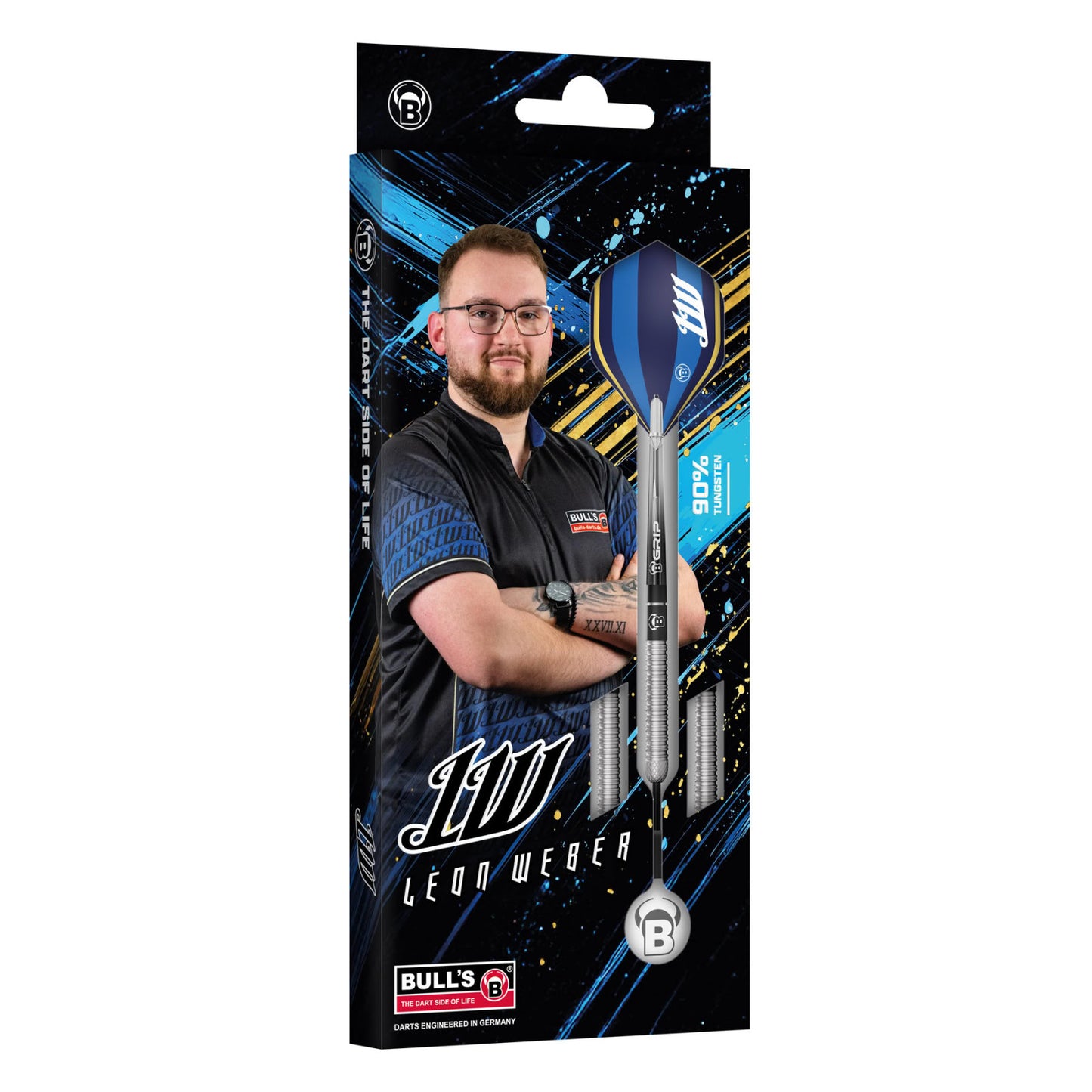 Bull's Leon Weber 90% Tungsten Steeldarts