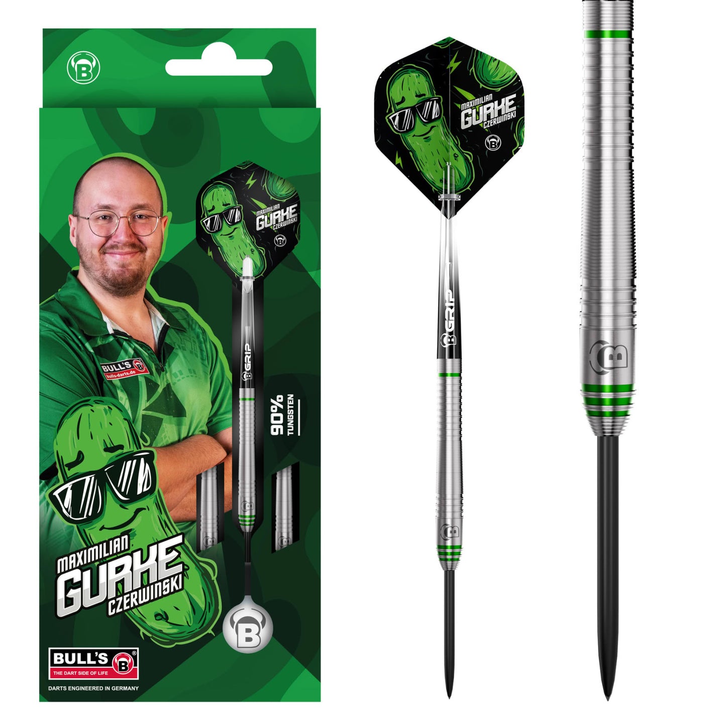Bull's Max "Gurke" Czerwinski 90% Tungsten Steeldarts