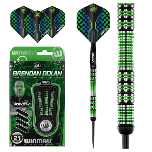 Winmau Brendan Dolan 90% Tungsten Steeldarts