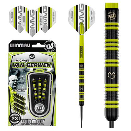 Winmau Michael van Gerwen Pro-Series 85% Tungsten stalen darts