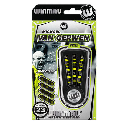 Winmau Michael van Gerwen Pro-Series 85% Tungsten stalen darts