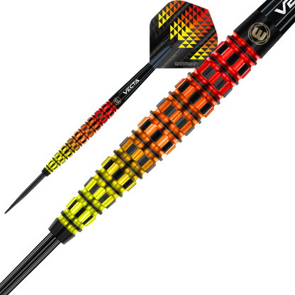 Winmau Firestorm Flame Tapered 90% Tungsten Steeldarts