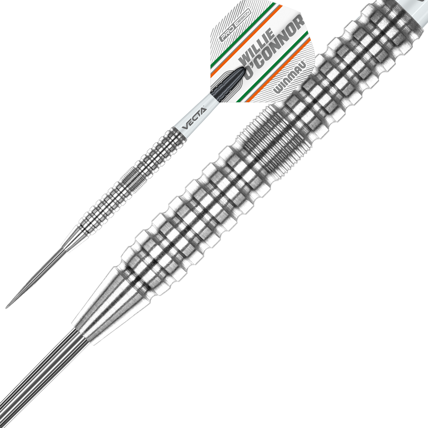 Winmau Willie O'Connor 90% Tungsten stalen dartpijlen