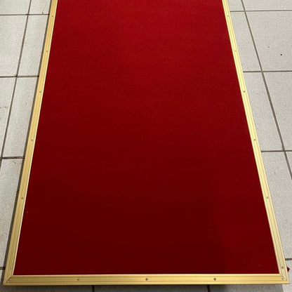 B-Ware Individuelles Dart Oche (Rot / Gold - ohne LED)