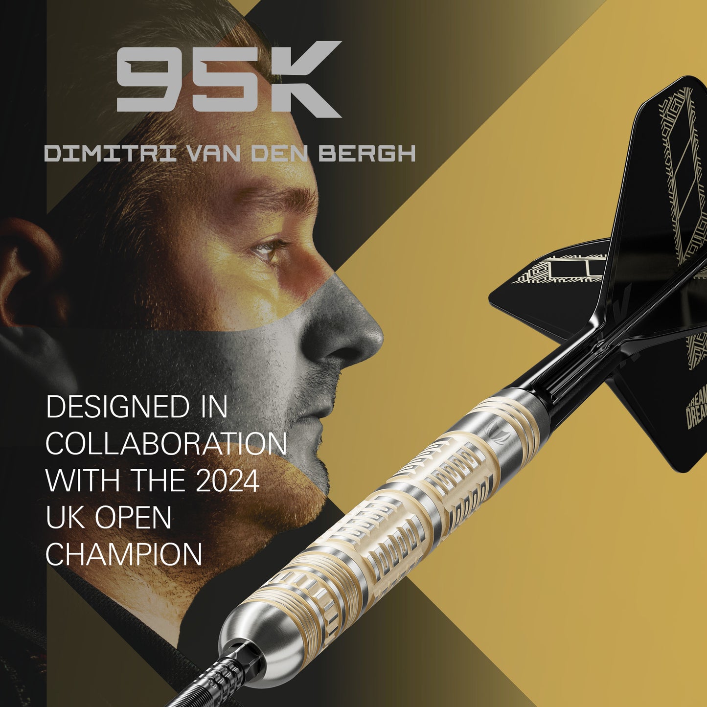 Target Dimitri van den Bergh 95K 95% Tungsten Swiss Point Steeldarts