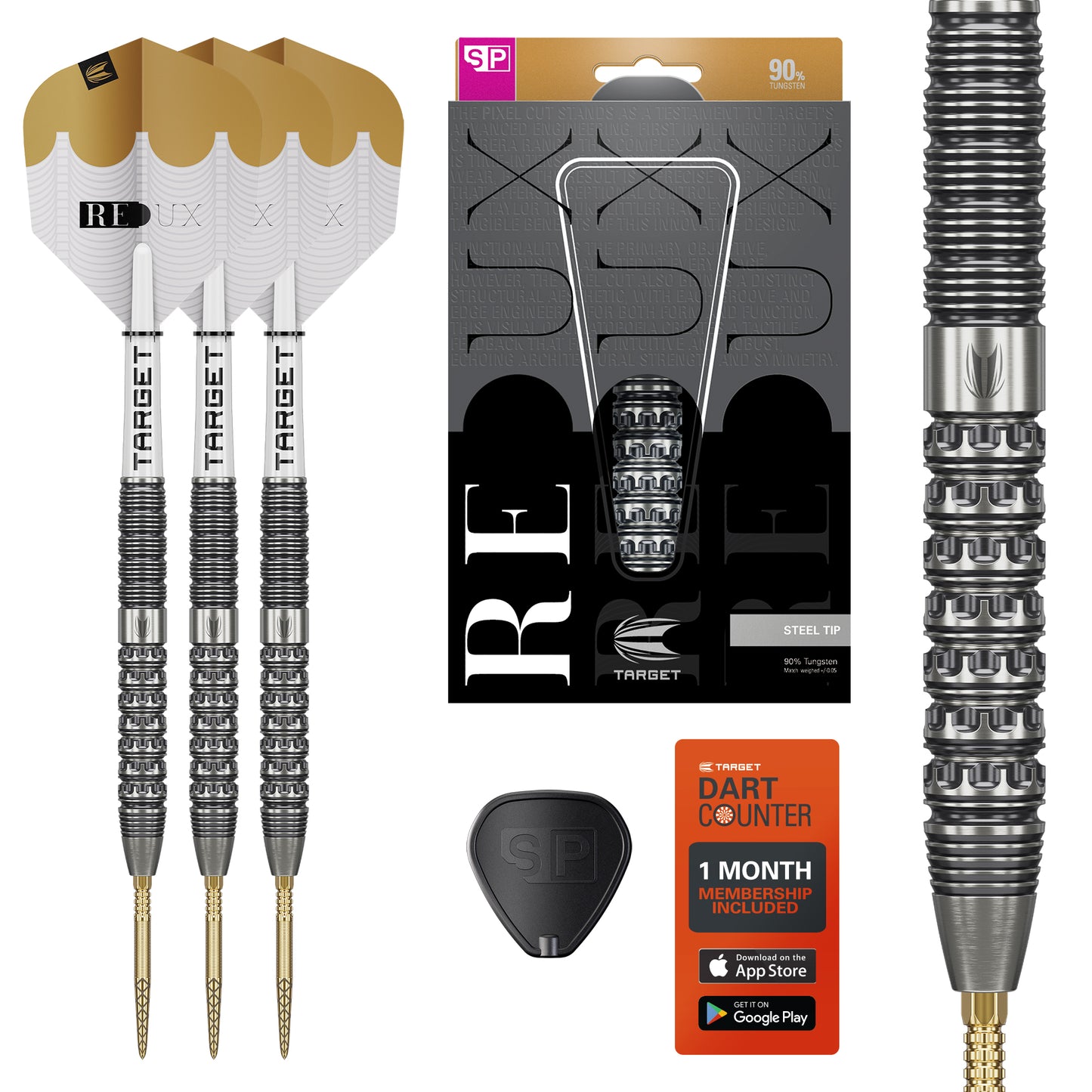 Target Redux 01 90% Tungsten Swiss Point Steeldarts