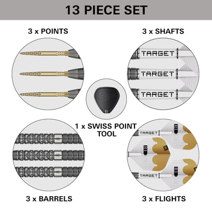 Target Redux 01 90% Tungsten Swiss Point Steeldarts