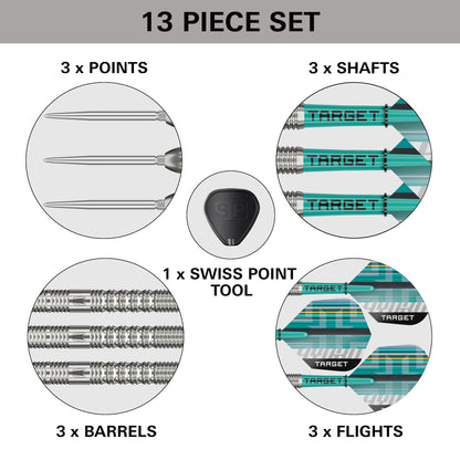 Target Hydro 01 90% Tungsten Swiss Point Steeldarts