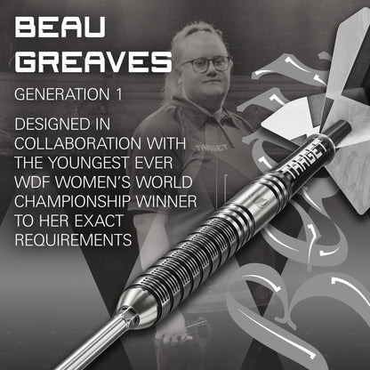 Target Beau Greaves G1 90% Tungsten Swiss Point Steeldarts