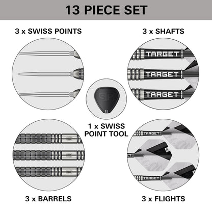 Target Beau Greaves G1 90% Tungsten Swiss Point Steeldarts