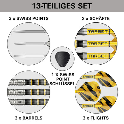 Target Buzz 02 90% Tungsten Swiss Point Steeldarts