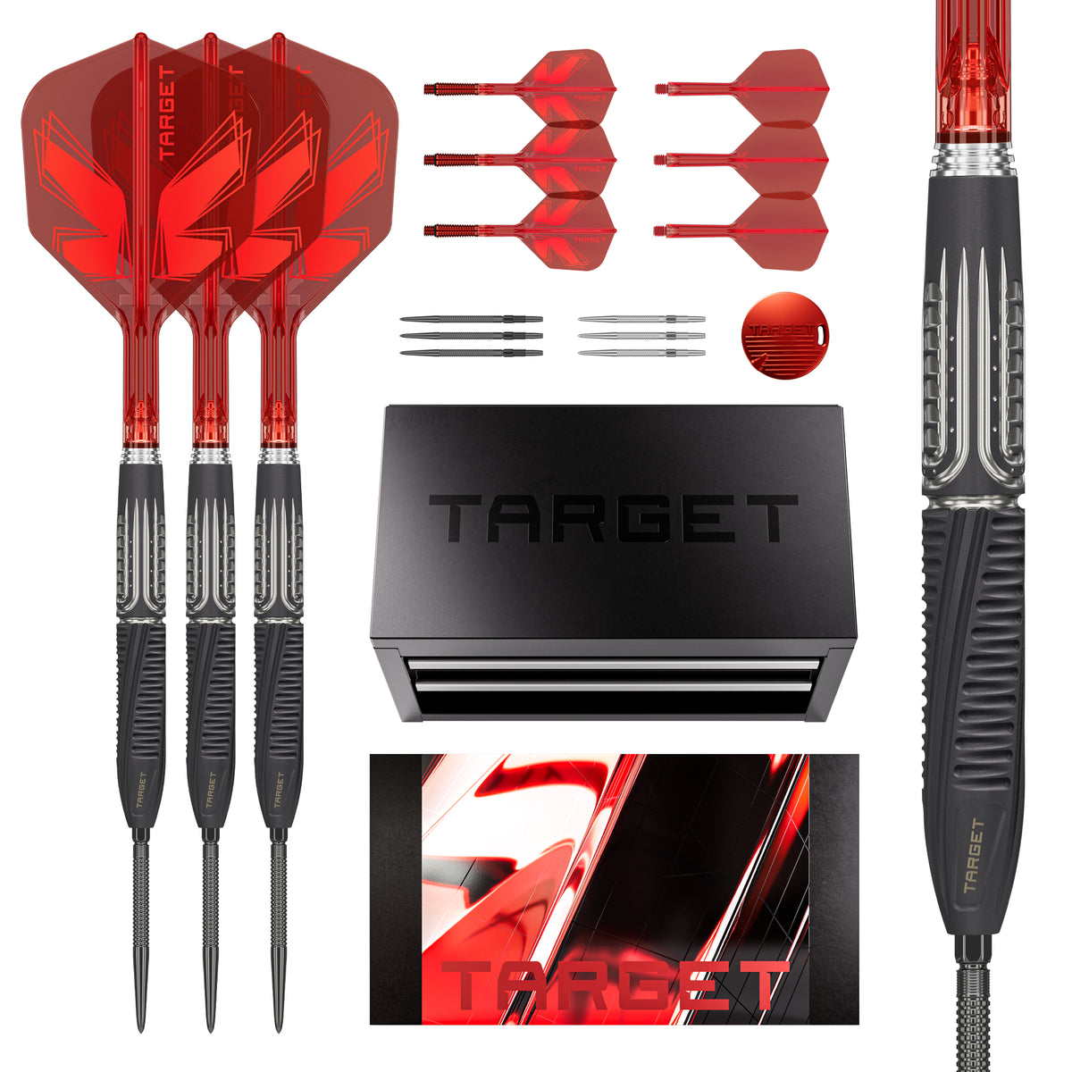Target Shift 90% Tungsten Swiss Point Steeldarts