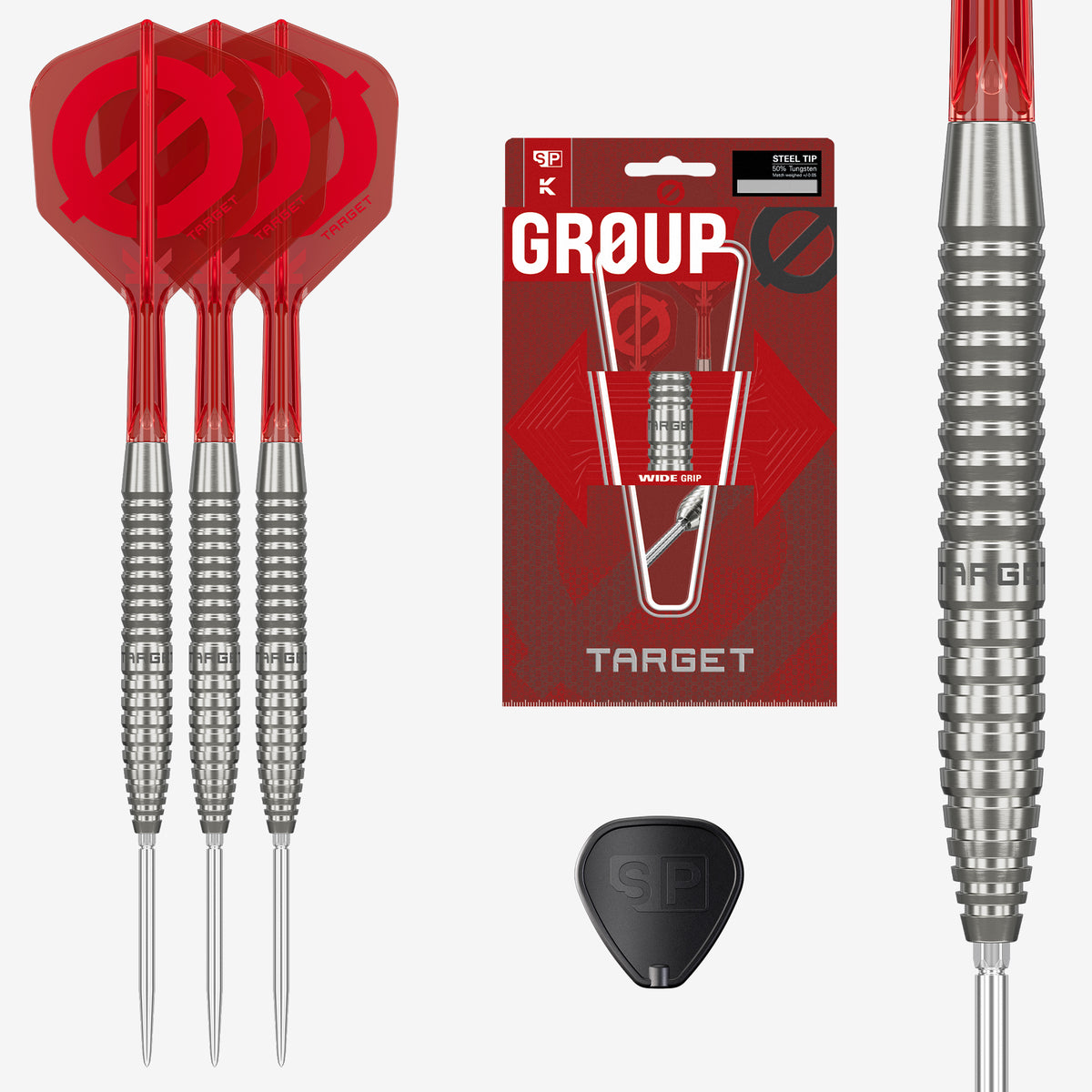 Target Group Ø 02 50% Tungsten Swiss Point Steeldarts