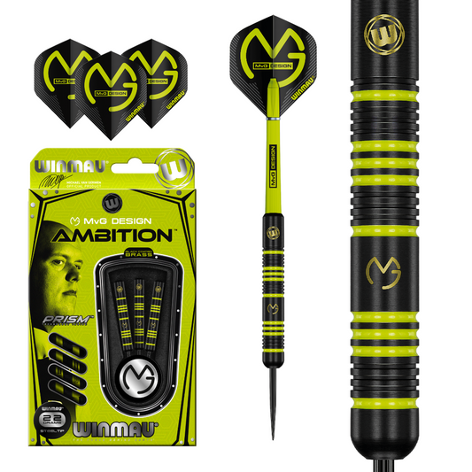 Winmau Michael van Gerwen Ambition Brass Steeldarts