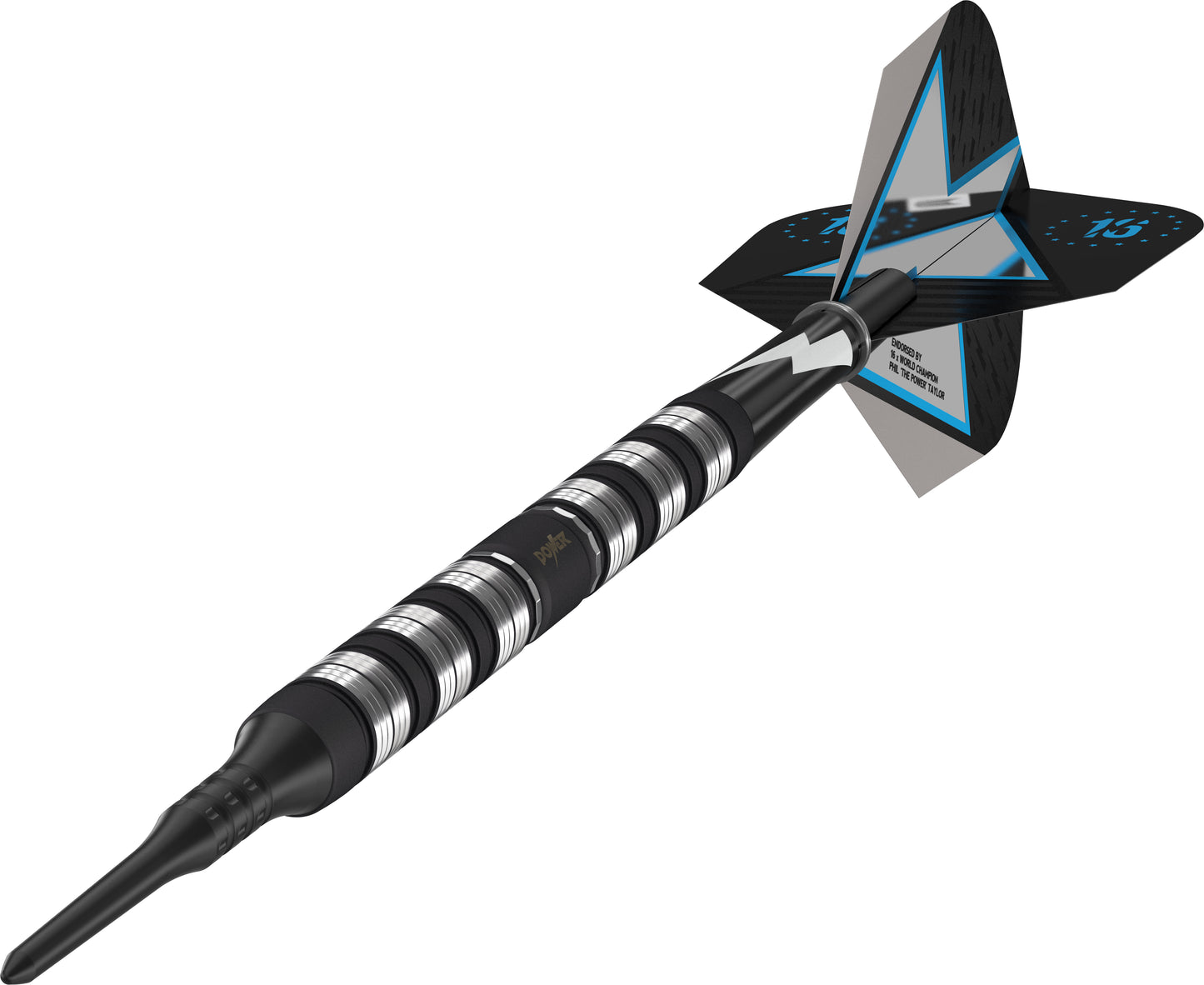 Target Phil Taylor The Power Series Black 80% Tungsten Softdarts