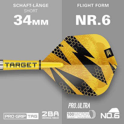 Target Buzz 11 90% Tungsten Softdarts