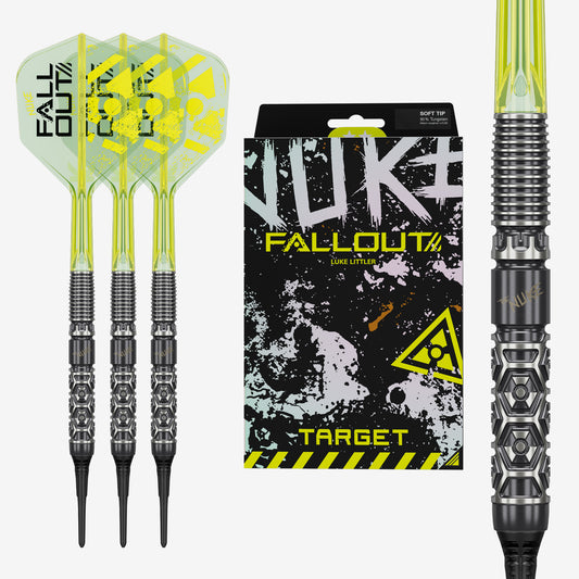 Target Luke Littler Nuke Fallout 90% Tungsten Softdarts