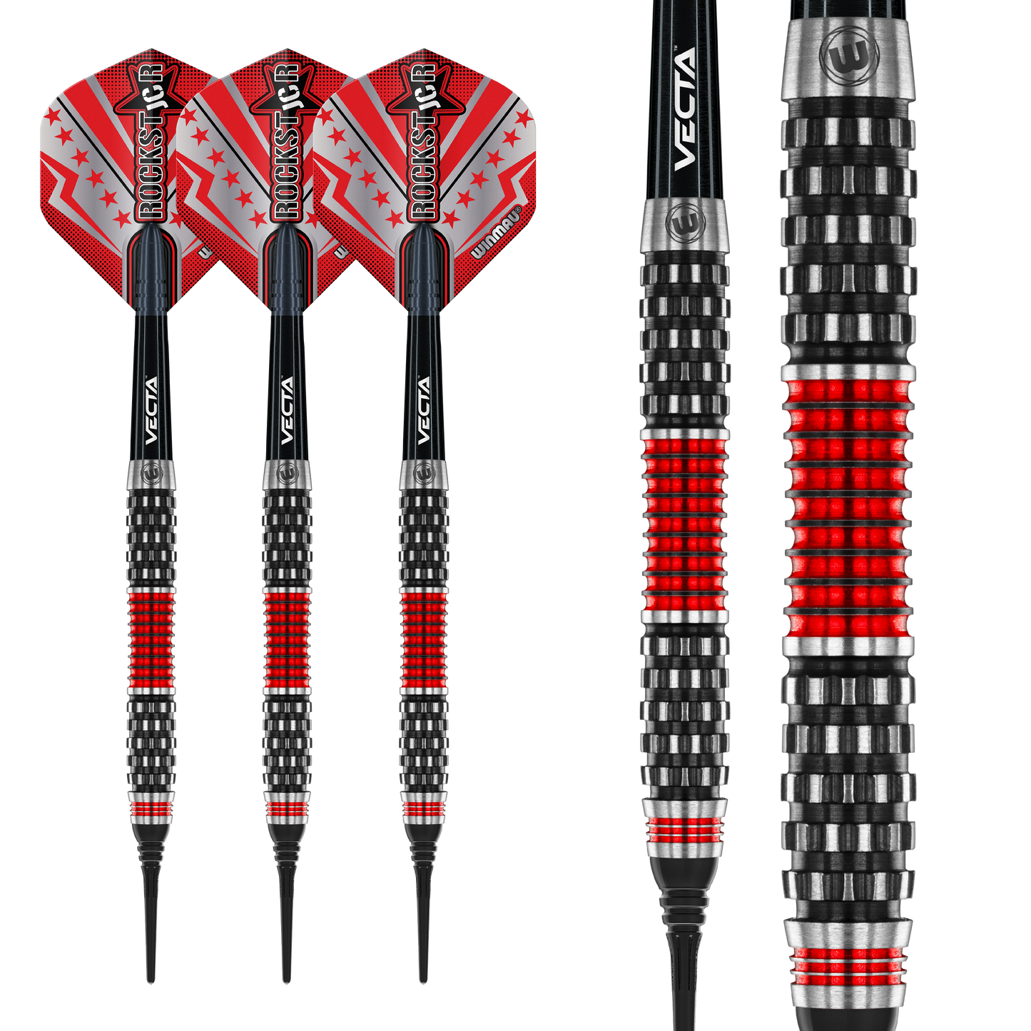 Winmau Joe Cullen Rockstar Series RS 1.0 90% wolfraam zachte darts